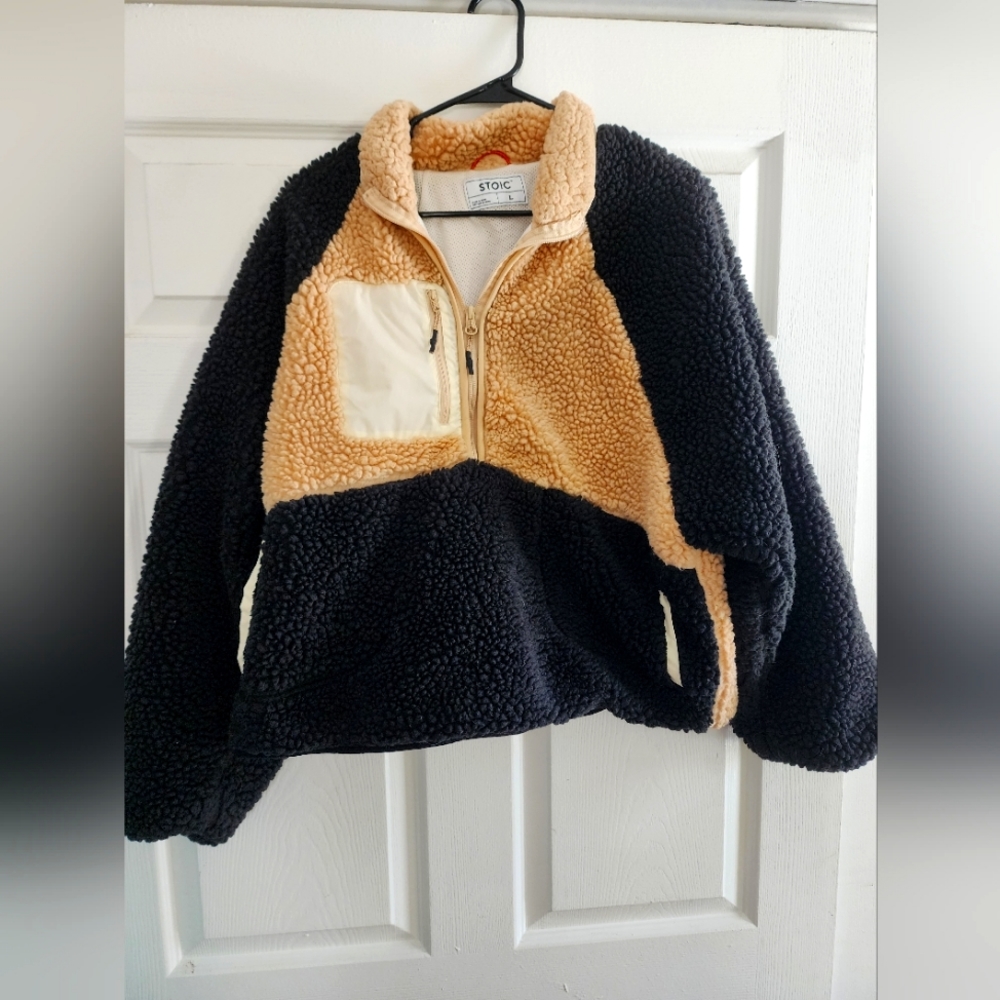 STOIC MTN 1/2 zip High Pile Fleece Pullover